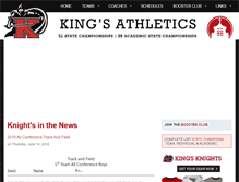 Tablet Screenshot of khsathletics.com